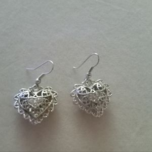 Heart shaped earrings